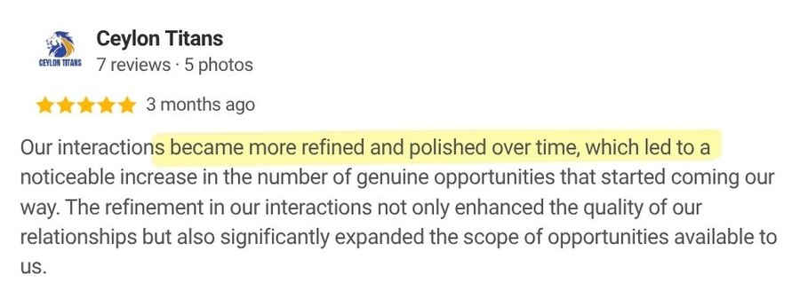 Client review